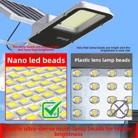Nouvelle Lampe Solaire Extérieure IP67 2025 à LED Haute Puissance, Étanche, pour Allées Rurales et Zones Éloignées