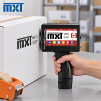 Printer Inkjet Genggam Layar Sentuh Resolusi Tinggi MXT 12.7mm 600DPI Grosir Langsung Pabrik untuk Penandaan Lini Produksi