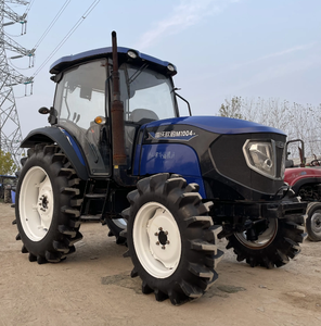 Lovol 1004 100HP Tractor usado 4wd Maquinaria agrícola Rueda de <span class=keywords><strong>segunda</strong></span> <span class=keywords><strong>mano</strong></span> Tractores compactos agrícolas para gran oferta - Product Image 1