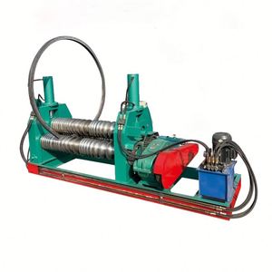 Machine à rouler le profilé en acier à trois rouleaux pour projets de construction, équipement de cintrage de tubes en aluminium - Product Image 3