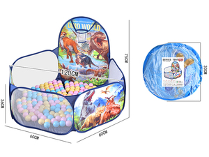 <span class=keywords><strong>Tente</strong></span> de <span class=keywords><strong>jeu</strong></span> pour enfants Chenghai Samtoy en toile hexagonale avec piscine à balles océaniques, jouet de <span class=keywords><strong>jeu</strong></span> en plein air pour bébé, <span class=keywords><strong>tente</strong></span> de <span class=keywords><strong>jeu</strong></span> pop-up avec panier de basket-ball - Product Image 5