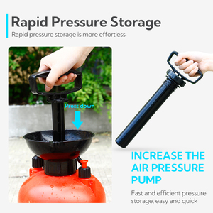 Semprotan tekanan Manual, penyemprot plastik portabel untuk taman rumah 3L/5L/8L/10L - Product Image 6