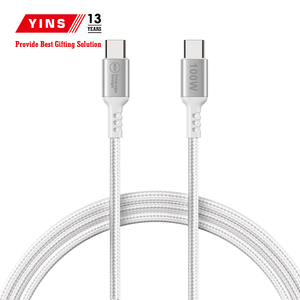 100W USB C TO USB C สายชาร์จเร็ว PD Type C ข้อมูลพร้อมชิป E-MARKER 5A สายชาร์จเร็วสำหรับ MacBook Pro iPad Samsung - Product Image 1