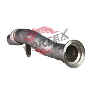 Tubo de Escape de Alto Flujo Vortex de Acero Inoxidable 304 para BMW M2 G87 M3 G80 M4 G82 S58 3.0T 2023–2025 con Protector Térmico Sin Advertencia CEL - Product Image 2