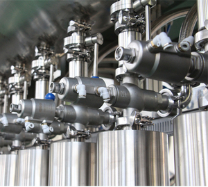 <span class=keywords><strong>Precio</strong></span> al por mayor Automático Multi Boquillas Gin Botella de vidrio Vino espumoso Whisky Máquina de embalaje de llenado - Product Image 4