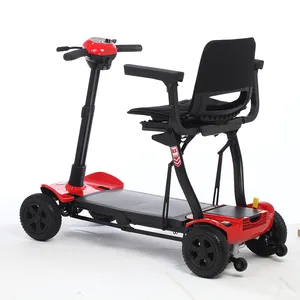 Scooter de diseño profesional para personas discapacitadas Scooters Medicare de viaje plegables automáticos para ancianos y discapacitados