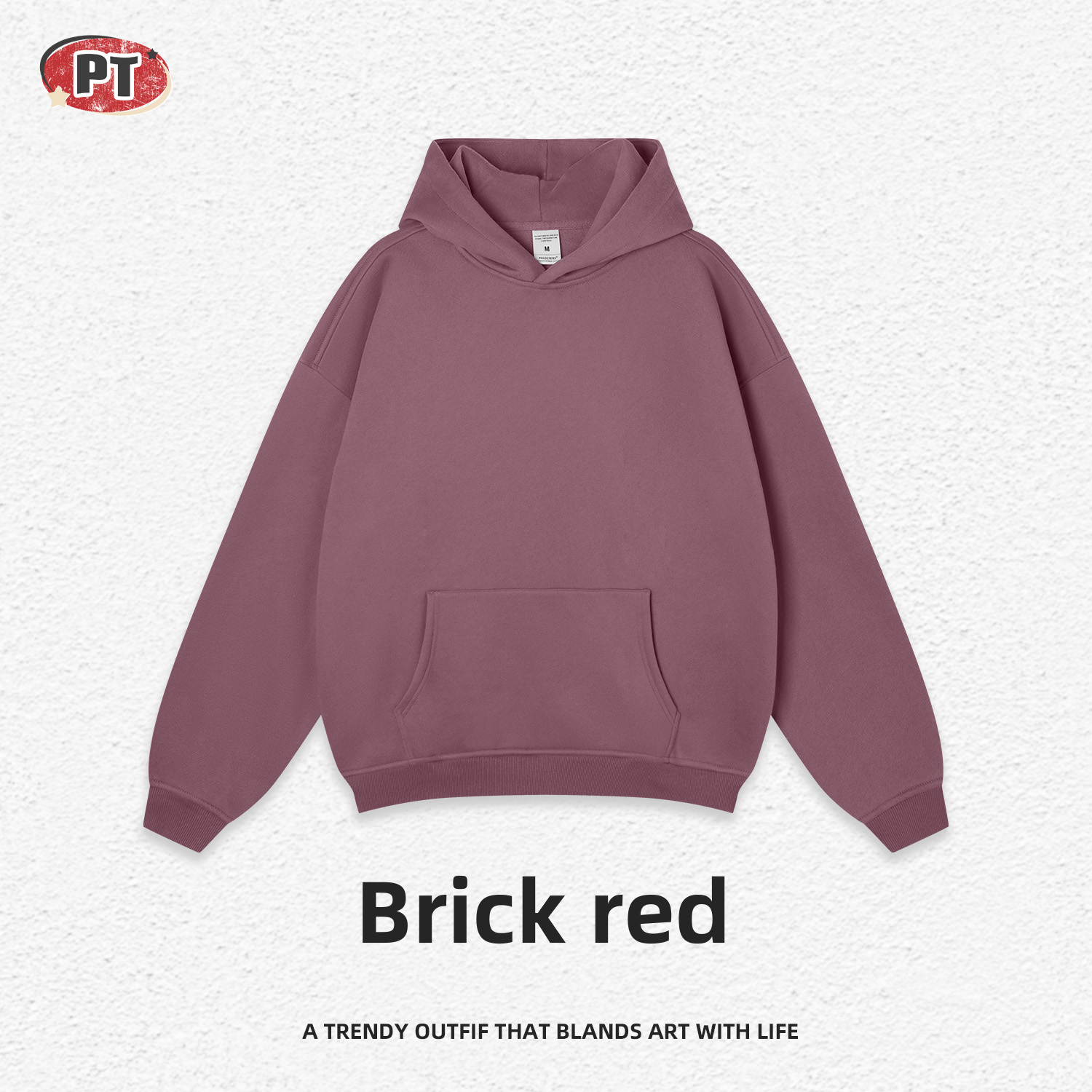 Brick red