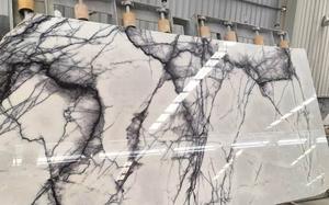 2025 lavello in marmo bianco lilla per 48 pollici bagno Top lavello lavello - Product Image 5