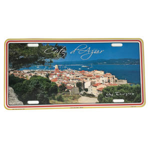 Fabrik Großhandel USA 12*6 Zoll kunden spezifische gedruckte Nummern schilder - Product Image 5