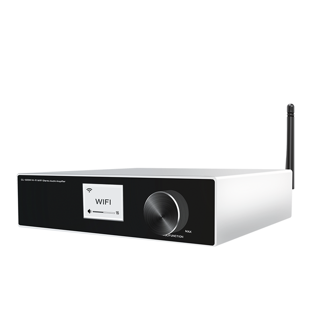 HiFi WiFi BT 5.4 Stereo Home Amplifier CL-500W Multiroom Streaming Airplay Multi-Zone Audio