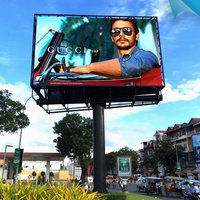 Su Geçirmez Açık Hava Büyük Ekranlı Dış Mekan Led Ekran Kabini Panel Wifi Dijital Reklam Tabelası Sokak Billboard Fiyatları