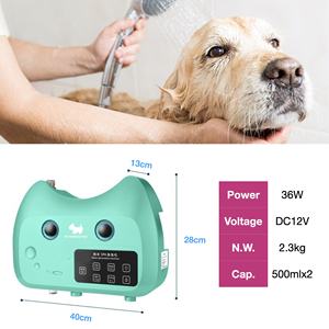 Kit de Aseo para mascotas con diseño novedoso, cepillo de masaje, Kit de pelo para perros y gatos pequeños, máquina de burbujas para baño de Spa para baño de mascotas - Product Image 3