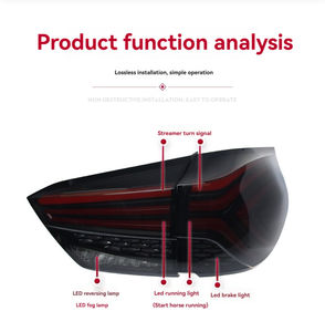 Posteriore modificato per Honda Fit 21-23 LIFE fanale gruppo GR9 modificato luci di marcia a LED luci dei freni indicatori di direzione di flusso - Product Image 5