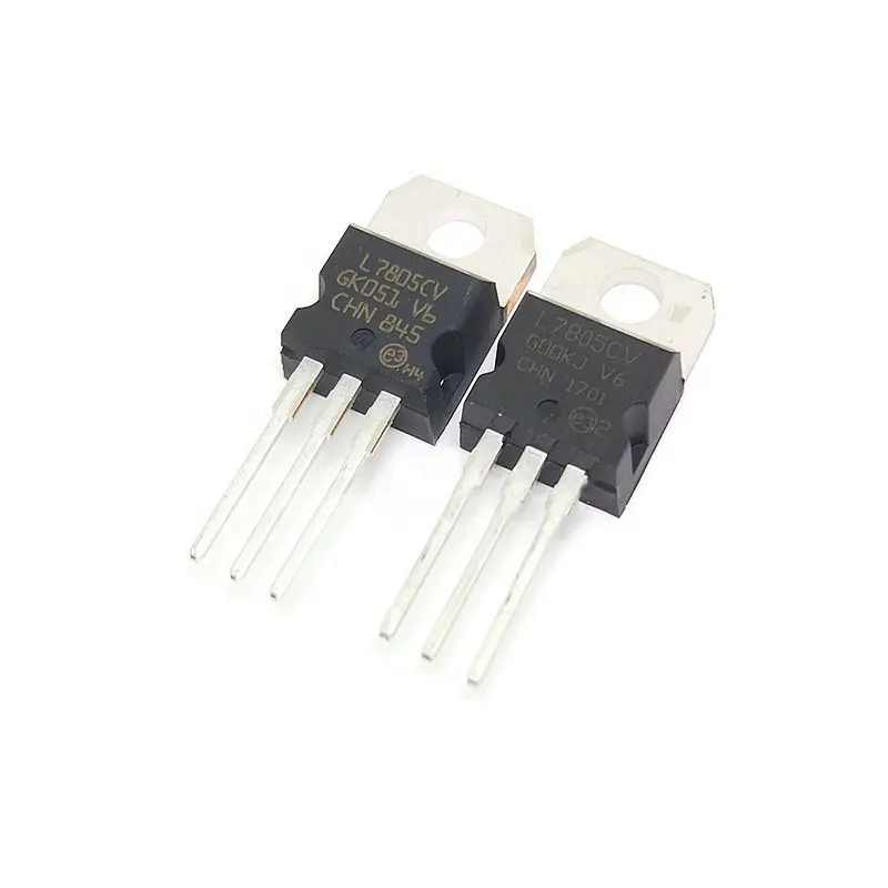 L7805CV TO-220 three-terminal voltage regulator 5V/1.5A L7805CV IC 7805