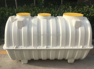 Inodoro Fosa Séptica Tanques Aguas Residuales Domésticas FRP Tanque Séptico Biológico - Product Image 1