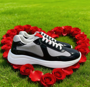 Chaussures de sport décontractées pour hommes de marque de créateur, respirantes, en cuir véritable, haute qualité, taille 35-48 - Product Image 1