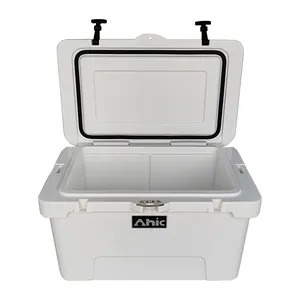 Portable Delivery Ice Chest Rolling Cool Box Transport Cooler Box