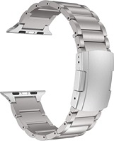 Luxus-Smart-Uhren armbänder für Apple Watch Titanium mit atmungsaktiver Funktion Kompatibel mit 40/44mm