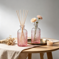 Lot de Vases Rose Style Bourgeon pour Décoration de Table de Mariage Rustique