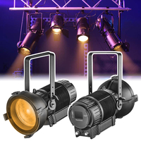 Projecteur LED Fresnel à zoom manuel 300W pour théâtre et église, lumière vidéo de scène LED stroboscopique pour studio