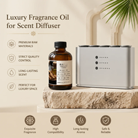 Diffuseur de parfum électrique portable de luxe Crearoma en gros avec 5 commandes de bouteilles indépendantes pour usage domestique