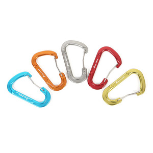 Aluminum Alloy Carabiner Quick-Release Hook Outdoor Camping EDC Large Size Multi-Functional Figure Eight Buckle - Product Image 1