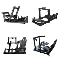 Nouveau Simulateur de Cockpit de Course Pro de Jeu Vidéo, Châssis en Aluminium de Niveau Supérieur pour Simulateur de Conduite