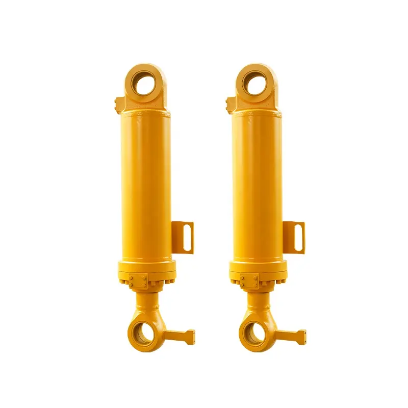 Small Double Acting Welded Rotating Bucket Hydraulic Cylinder For SDLG956F Loader