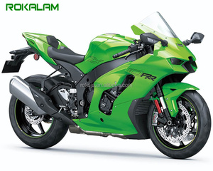 Kit de carénage vert pour moto Kawasaki Ninja ZX-10R 2021 <span class=keywords><strong>2022</strong></span> 2023 <span class=keywords><strong>ZX10R</strong></span> 21 22 23 ZX 10R, pièces de rechange - Product Image 1