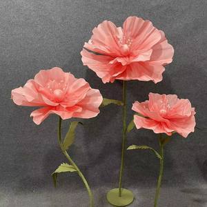 La dernière fleur décorative pour fenêtre, fleur en papier pour poteau de mariage, pour la photographie et la décoration, accessoires pour guide de route de mariage - Product Image 4