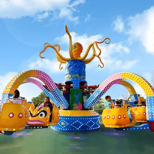 Park Equipment Amusement Game Machine octopus rides indoor octopus ride for kids hot sale