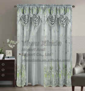 Tenda Oscurante Pronta per la Spedizione con Mantovana Integrata, <span class=keywords><strong>Tende</strong></span> di Lusso con <span class=keywords><strong>Pizzo</strong></span> per Camera da Letto e Soggiorno - Product Image 3