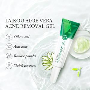 LAIKOU 20g Gel anti-acné à l'aloe vera pour le soin du visage, contrôle du sébum et élimination des boutons, marque privée - Product Image 2