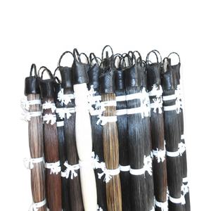 钝剪马毛编织环假马尾延长100厘米长2镑重尾马毛 - Product Image 1