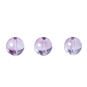 Pulsera de cuentas de amatista boliviana natural en forma de bola para mujer con accesorios de cuentas sueltas de cristal de lavanda púrpura y diamantes de imitación - Product Image 5