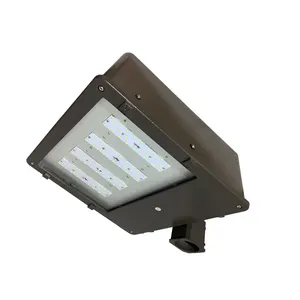 High Mast Pole mount Yoke 120W LED Shoe-box outdoor parking area flood lighting