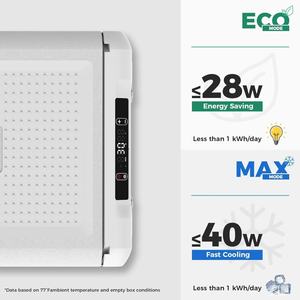 صندوق تبريد ICECO سعة 20 لتر بقوة 40 واط، ثلاجة كهربائية محمولة للتخييم تعمل بجهد 24 فولت/12 فولت، ثلاجة بلاستيكية للسيارات والشاحنات والمركبات الترفيهية - Product Image 6