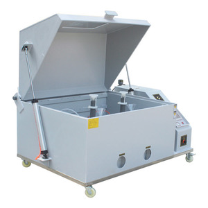 Compact Dual Layer Selagem Sal Nevoeiro <span class=keywords><strong>Tester</strong></span> 5-95% RH umidade corrosão <span class=keywords><strong>Tester</strong></span> para eletrônicos revestimentos de metal para uso da máquina