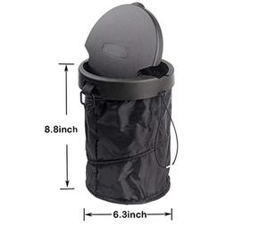 Universal Collapsible Travel Auto Car Trash Can Bin Bag Rubbish Garbage Holder