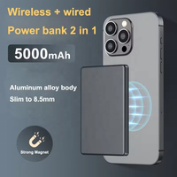 Powerbank magnétique ultra mince 22.5w 5000mah 10000mah powerbanks