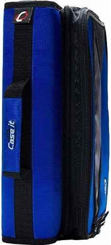 2 Inch 3 Ring Zipper Binder - Trapper Keeper Binder with Strap