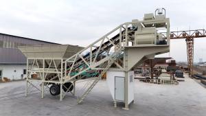 25m3 35m3 50m3 <span class=keywords><strong>60m3</strong></span> 90m3 Eine Stunde mobile Beton-Batterieanlage Lkw-montiert - Product Image 2