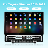 Reproductor Multimedia Navihua con Android Auto, Pantalla Táctil de Audio de 15.6 Pulgadas, Reproductor de DVD para Automóvil con Carplay para Toyota 4Runner 2010-2022