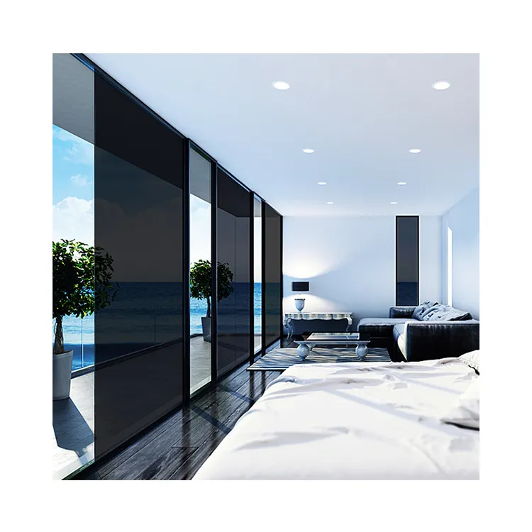 Exterior Transparent film reflective building film for home commerical building glass