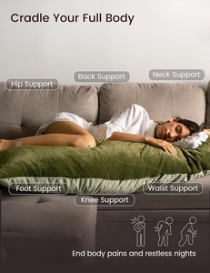 Hot bán tùy chỉnh dài gối bộ nhớ bọt mềm bên ngủ cơ thể đệm số lượng lớn - Product Image 5