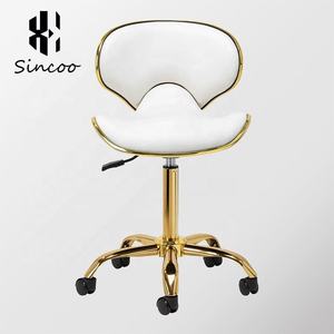 Beige Use High Quality High Load Bearing Saddle Chair with Wheels Dental Chair Customizable Color Pedicure Small <b>Stool</b> - Product Image 3