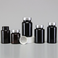 Conteneur de haute qualité en plastique PET pour capsules pharmaceutiques, vitamines, suppléments médicaux avec bouchon à vis