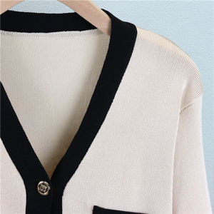 Nuovo Completo Autunnale Elegante da Donna alla Moda con Maniche Lunghe, Maglione e Pantaloni Lavorati a <span class=keywords><strong>Maglia</strong></span>, Set Due Pezzi di Abbigliamento Femminile - Product Image 4