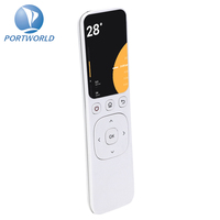 Control Remoto Táctil WiFi Recargable de Mano con Pantalla IPS de 2.44 " para Sistema de Hogar Inteligente