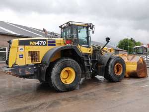 Japon Original bon état KOMATSU Wa470-8 chargeur sur pneus moteur fort pour les ventes - Product Image 6